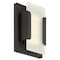 Access Lighting Hubert, Outdoor LED Wall Mount, Bronze Finish, Seeded Glass 20001LEDDMG-BRZ/SDG - alternate 5